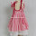 Dollcake remake baby girls red stripe dress